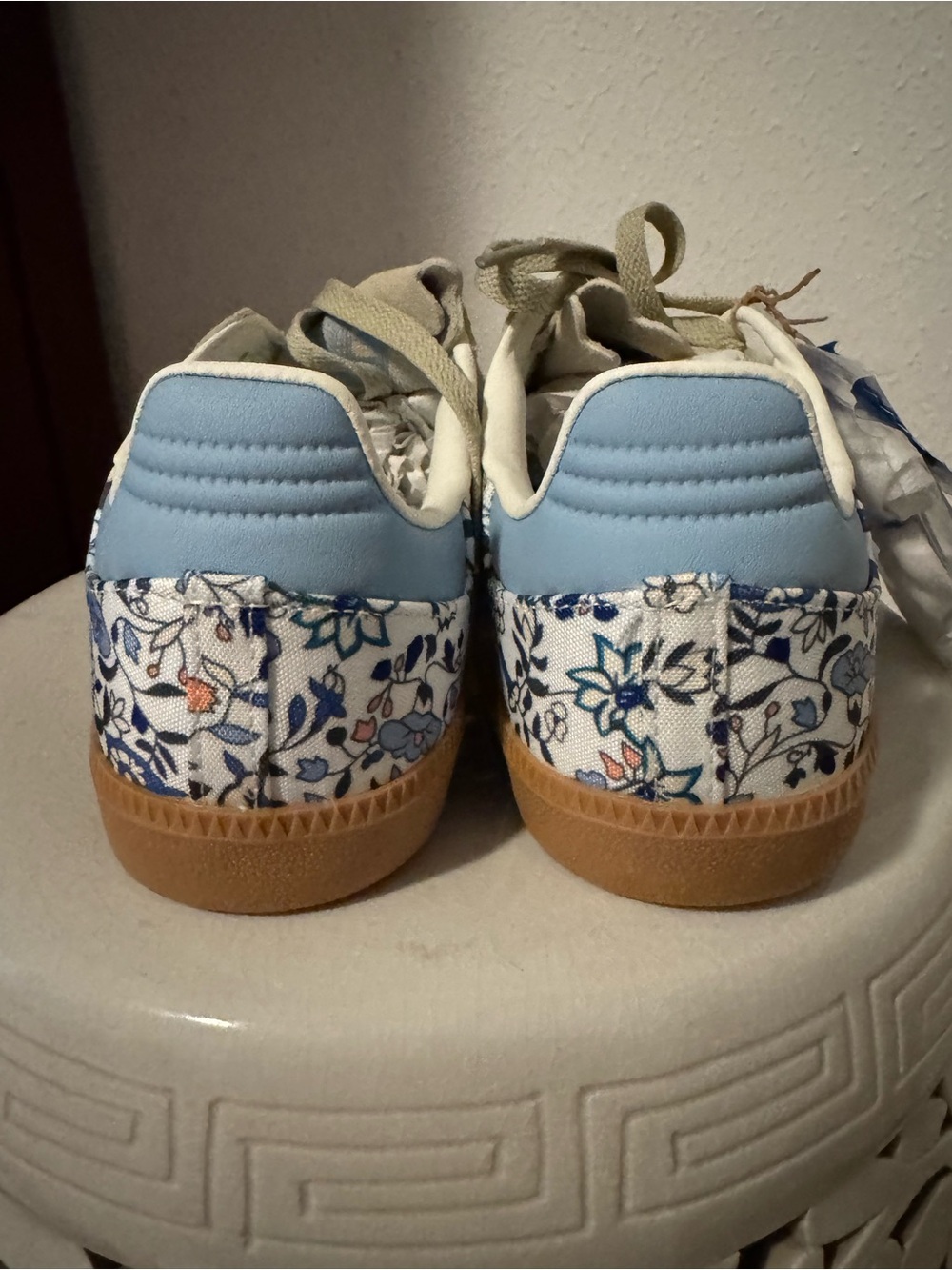**SOLD** adidas Samba OG x Liberty London Floral Panel Suede Sneakers - Picture 5 of 5